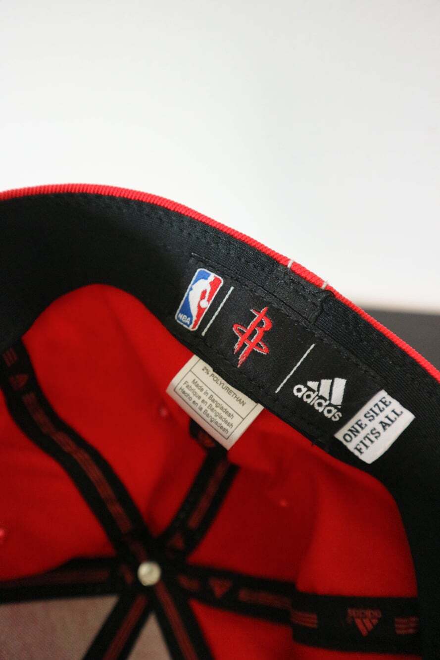 Houston Rockets Fitted Cap NBA One Size - Picture 5 of 5